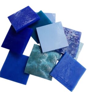 Smalti Mix Azules x 100 grs