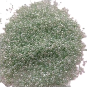 Mostacilla verde agua x 100grs